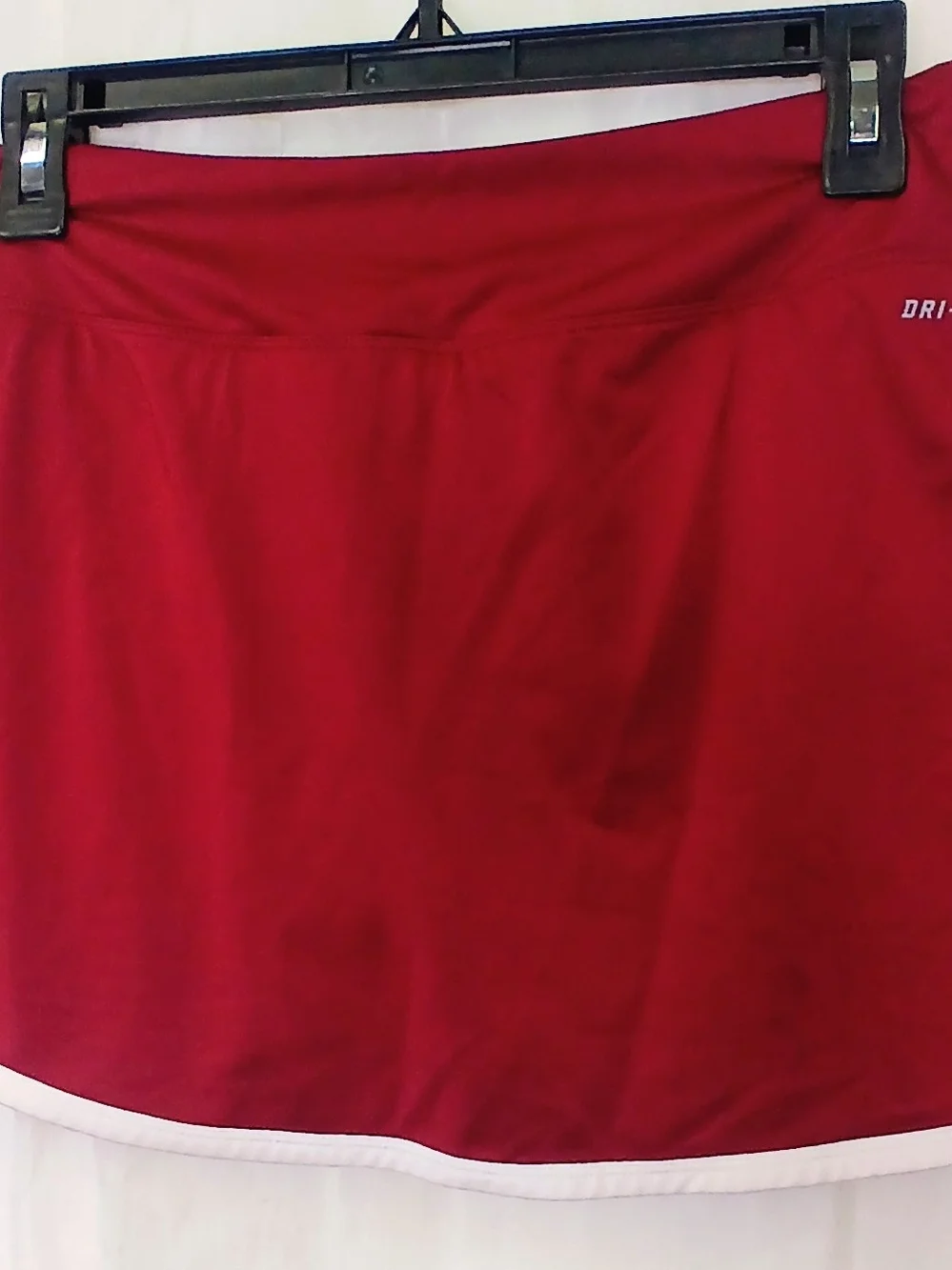 Nike Women's Red Athletic Shorts Skort